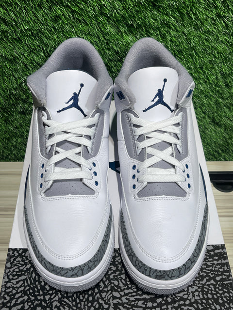 Jordan 3 Retro Midnight Navy Sz 11.5M