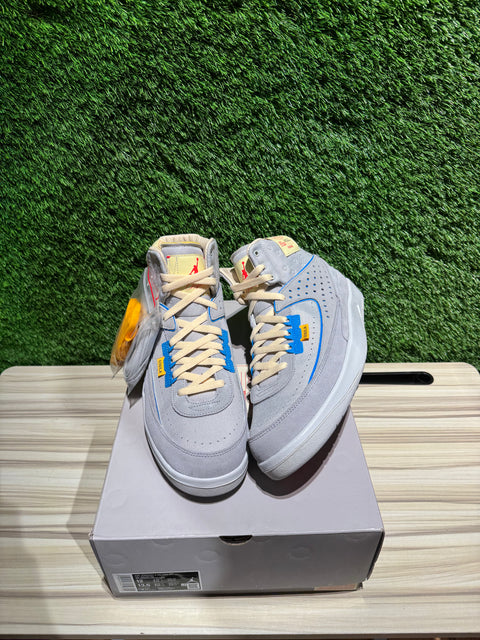 Jordan 2 Retro SP Union Grey Fog Sz 12