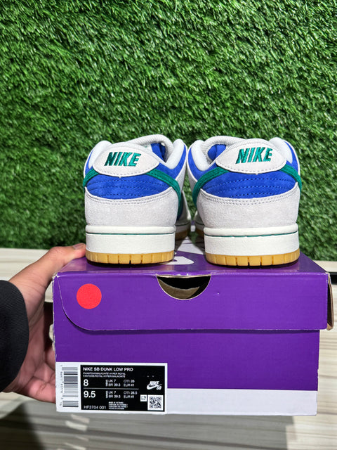 Nike SB Dunk Low Hyper Royal Malachite Sz 8M