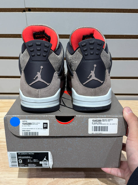 Jordan 4 Retro Taupe Haze Sz 9