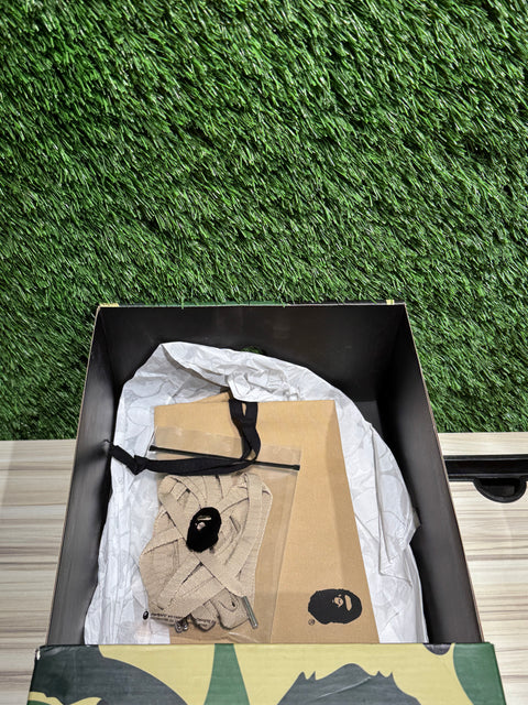 A Bathing Ape Bape Sta #5 Gold Sz 8