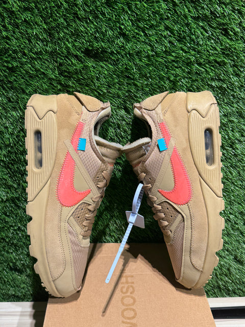 Nike Air Max 90 Off-White Desert Ore Sz 10.5