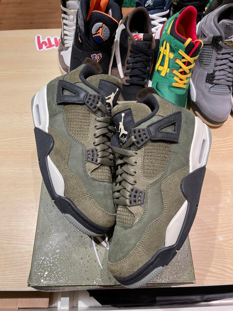 Jordan 4 Retro SE Craft Medium Olive Sz 10