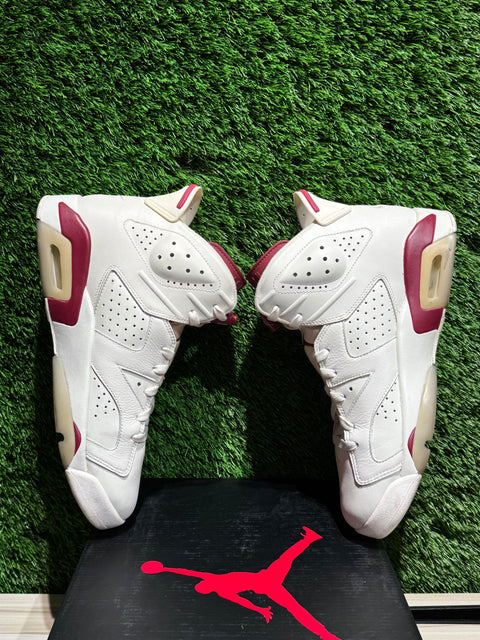 Jordan 6 Retro Maroon (2015) Sz 10.5