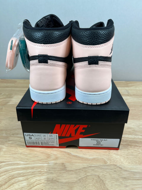 Jordan 1 Retro High Black Crimson Tint