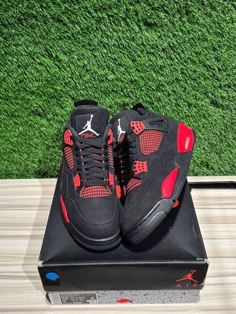 Jordan 4 Retro Red Thunder Sz 11.5M