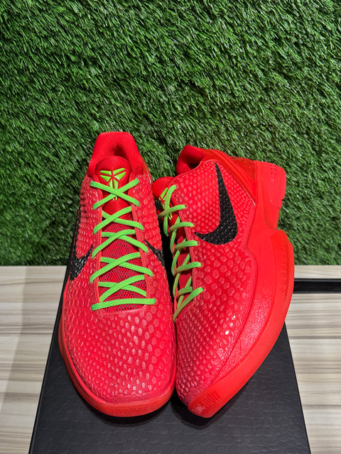 Nike Kobe 6 Protro Reverse Grinch Sz 10