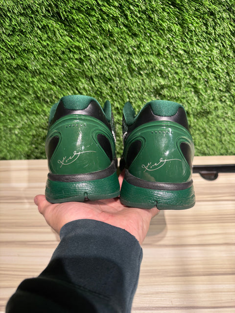 NikeiD Zoom Kobe 6 Dark Green Sz 11.5