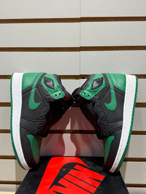Jordan 1 Retro High Pine Green Black (GS) Sz 6.5Y