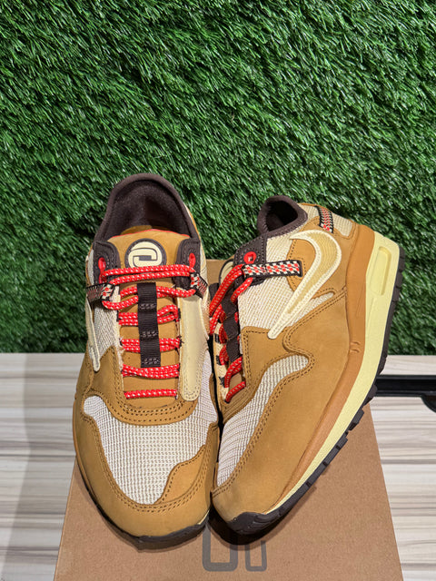 Nike Air Max 1 Travis Scott Cactus Jack Wheat Lemon Drop Sz 6M