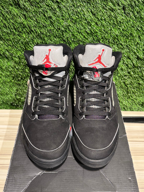 Jordan 5 Retro OG Black Metallic Reimagined Sz 9.5M