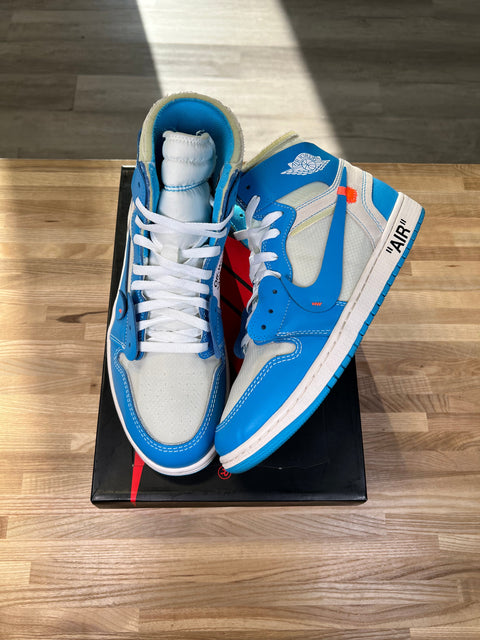 Jordan 1 Retro High Off-White University Blue