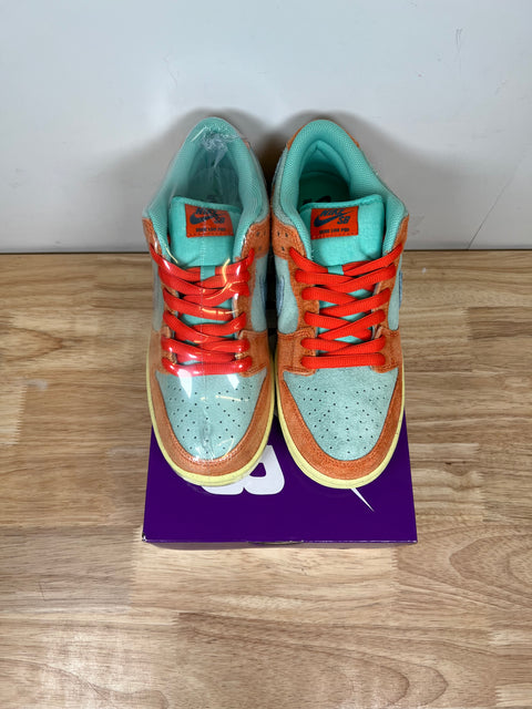 DS Orange Emerald Nike SB Dunk Low Sz 9