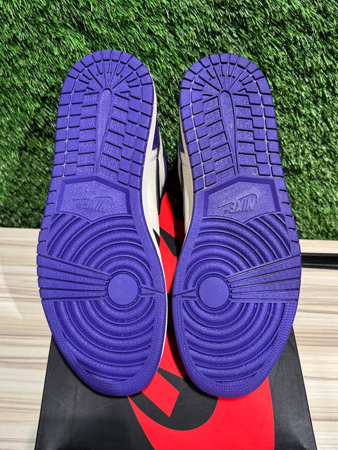 Jordan 1 Retro High Court Purple Sz 12M