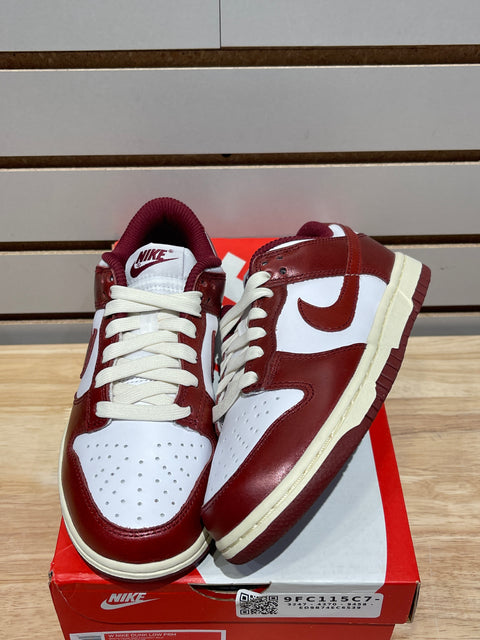 Nike Dunk Low PRM Vintage Team Red (Women's) Sz 3.5M/5W