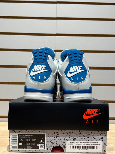 Jordan 4 Retro Military Blue (2024) Sz 8.5