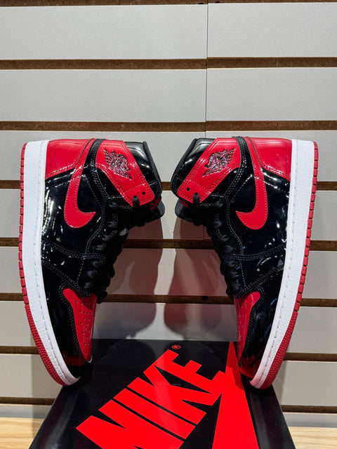 Jordan 1 Retro High OG Patent Bred Sz 9