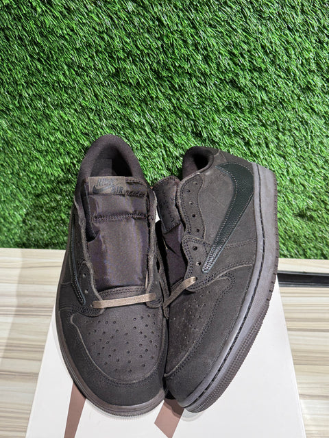 Jordan 1 Retro Low OG SP Travis Scott Velvet Brown Sz 10