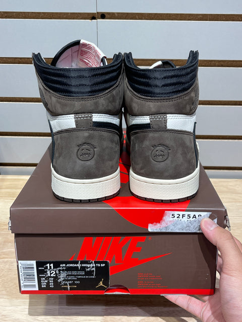 Jordan 1 Retro High OG SP Travis Scott Mocha Sz 11