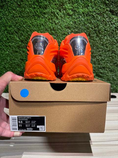 Nike Hot Step 2 Drake NOCTA Total Orange Sz 9.5M..