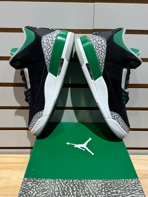 Jordan 3 Retro Pine Green Sz 9.5