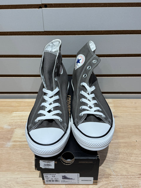 Converse Chuck Taylor All Star Seasonal Hi Charcoal Sz 10