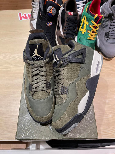 Jordan 4 Retro SE Craft Medium Olive Sz 10