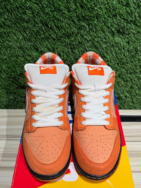 Nike SB Dunk Low Concepts Orange Lobster Sz 10M
