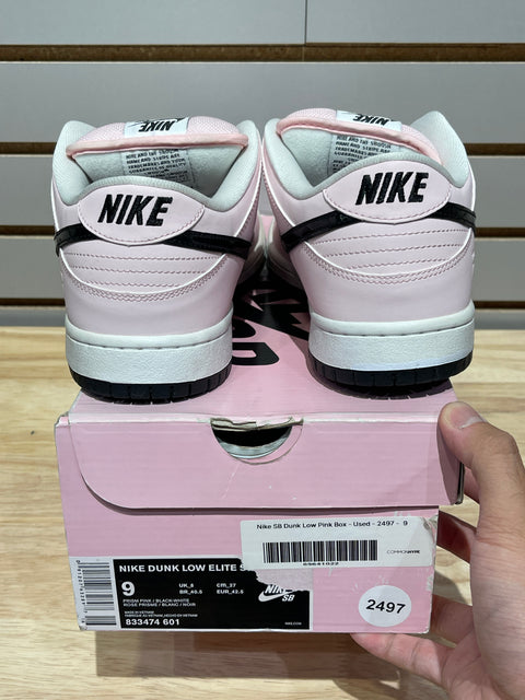 Nike SB Dunk Low Pink Box Sz 9