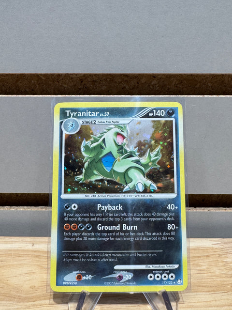 Tyranitar - Pokemon Mysterious Treasures (MT)(Holofoil)