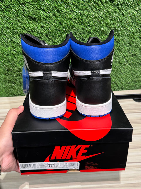 Jordan 1 Retro High Royal Toe Sz 12