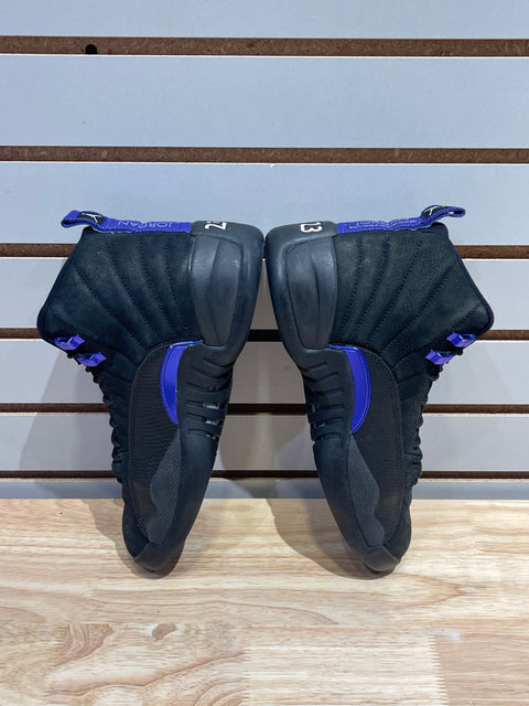 Jordan 12 Retro Black Dark Concord Sz 9.5