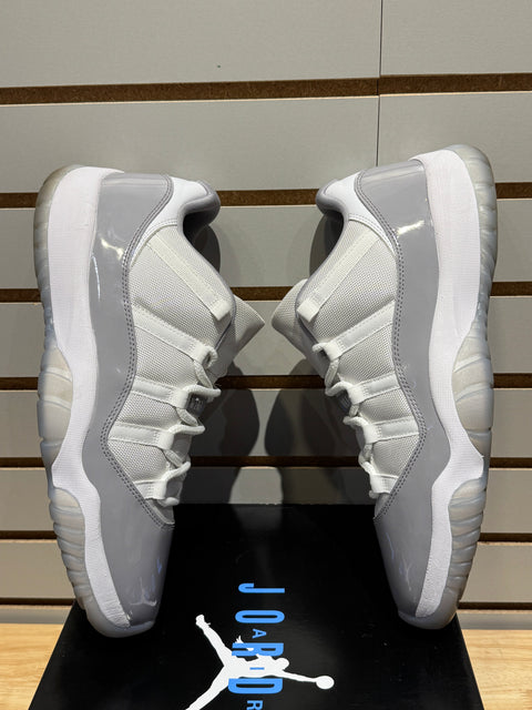 Jordan 11 Retro Low Cement Grey Sz 13