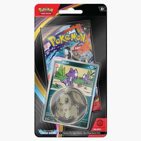 Chaos Rising Single Pack Blister [Toxel] - Pokemon ME04: Chaos Rising (CRI)
