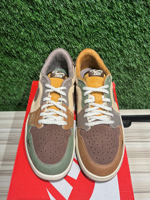 Jordan 1 Retro Low OG Zion Williamson Voodoo Sz 10.5