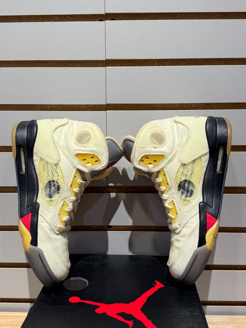 Jordan 5 Retro Off-White Sail Sz 8