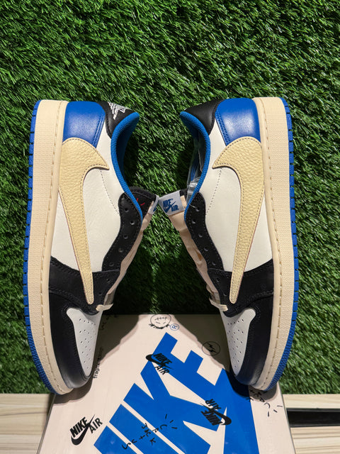 Jordan 1 Retro Low OG SP Fragment x Travis Scott Sz 9M