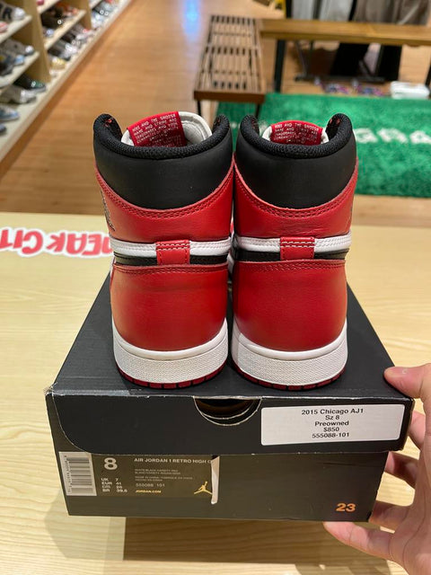 Jordan 1 Retro Chicago (2015) Sz 8