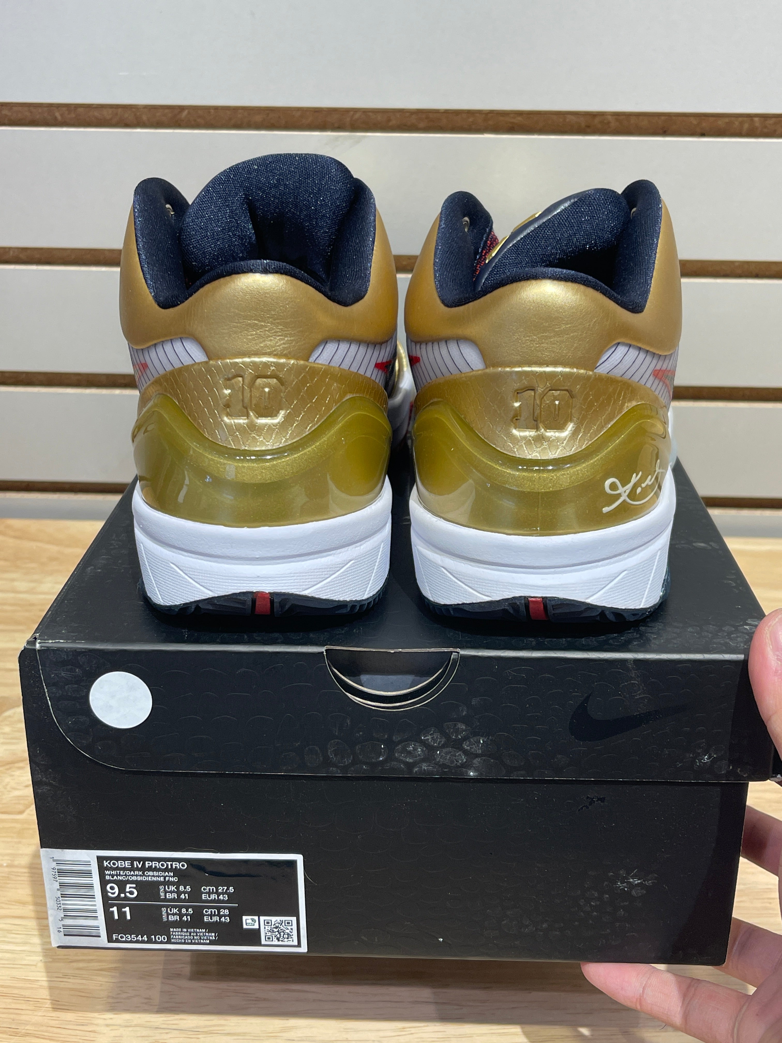 Nike Kobe 4 Protro Gold Medal (2024) Sz 9.5 – Sneak City