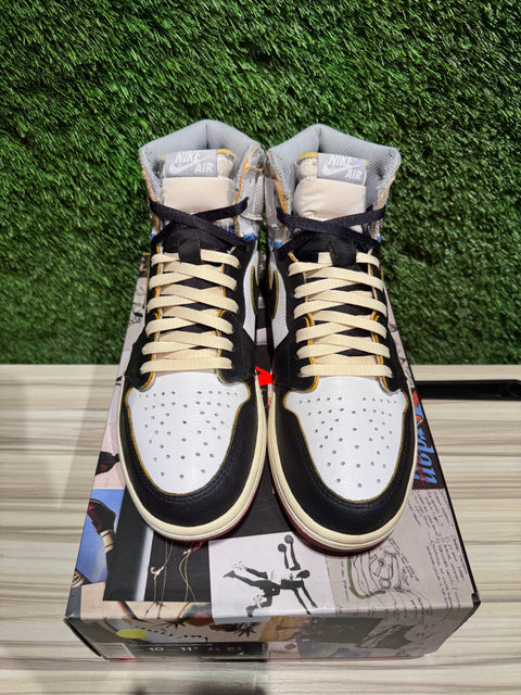 Jordan 1 Retro High Union Los Angeles Black Toe Sz 10M
