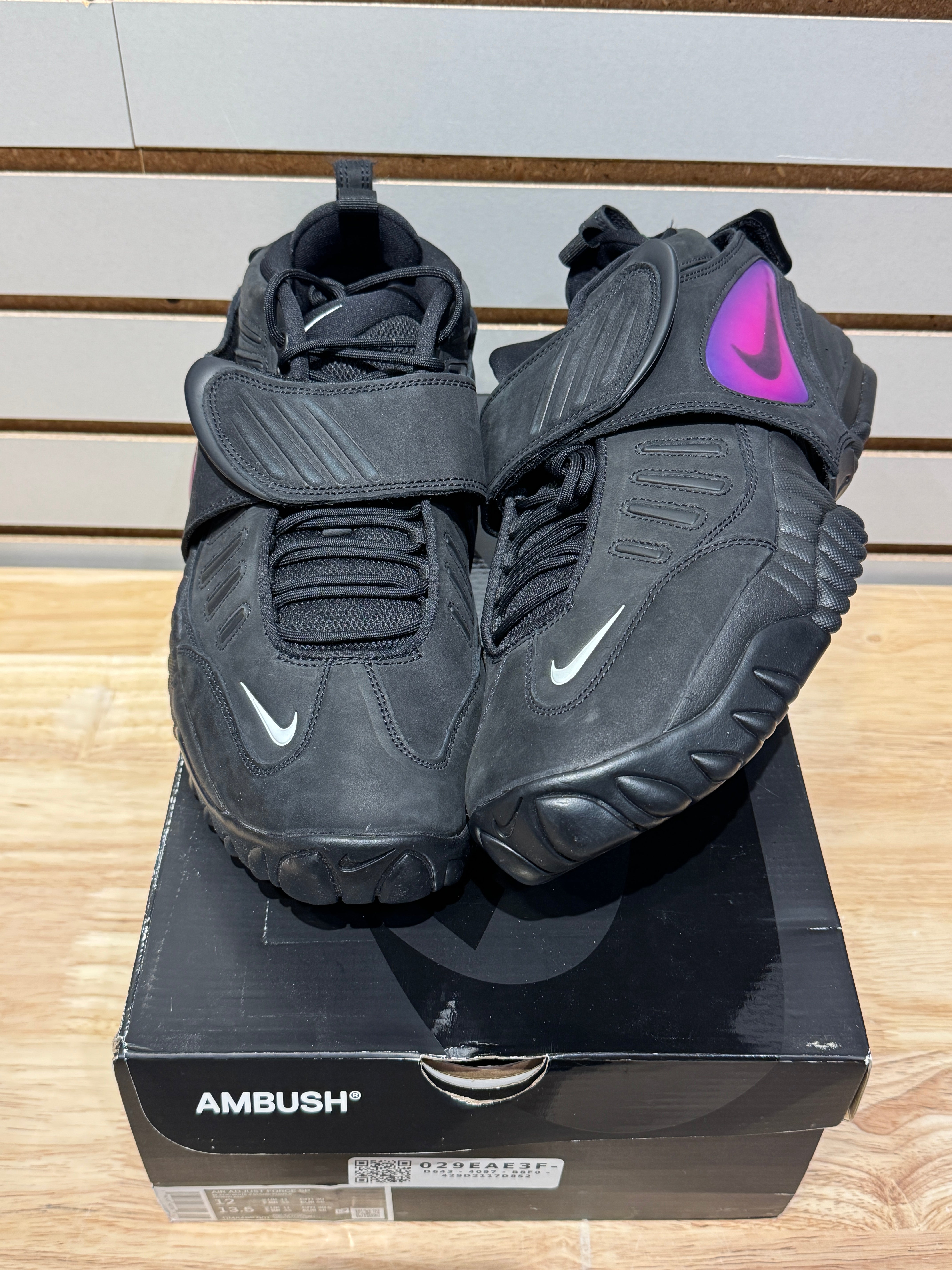Nike Air Adjust Force AMBUSH Black Psychic Purple Sz 12 – Sneak City