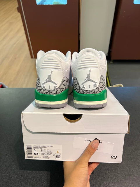 Jordan 3 Retro Lucky Green (Women's) Sz 8W