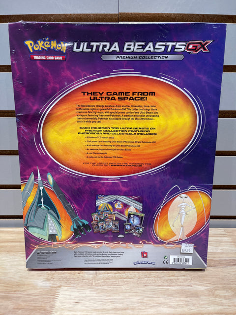 Pokémon Ultra Beasts GX Premium Collection [Pheromosa GX & Celesteela GX] - SM - Crimson Invasion (SM04)