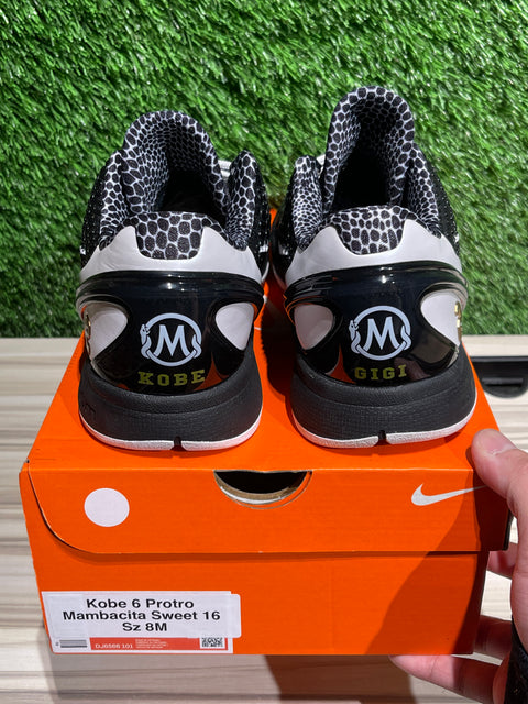 Nike Kobe 6 Protro Mambacita Sweet 16 Sz 8M