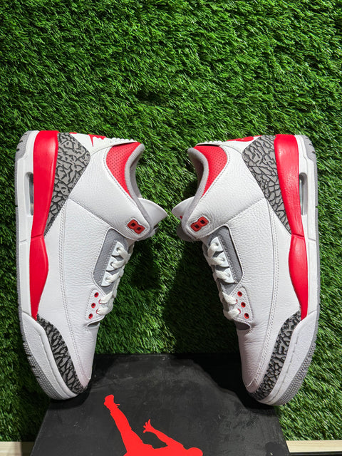 Jordan 3 Retro Fire Red (2022) Sz 10M