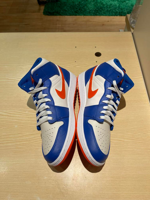 Jordan 1 Mid Knicks Sz 9