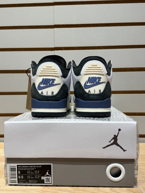 Jordan 3 Retro OG SP A Ma Maniére Diffused Blue Sz 8