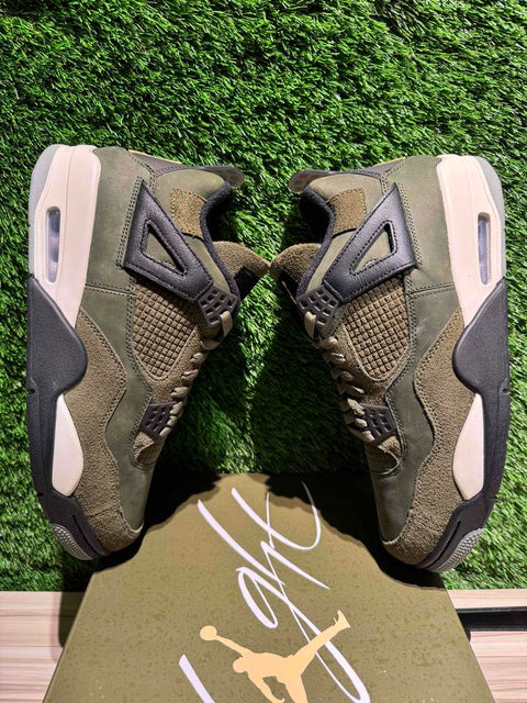 Jordan 4 Retro SE Craft Medium Olive Sz 10.5..