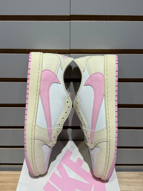 Jordan 1 Retro Low OG SP Travis Scott Shy Pink Sz 10