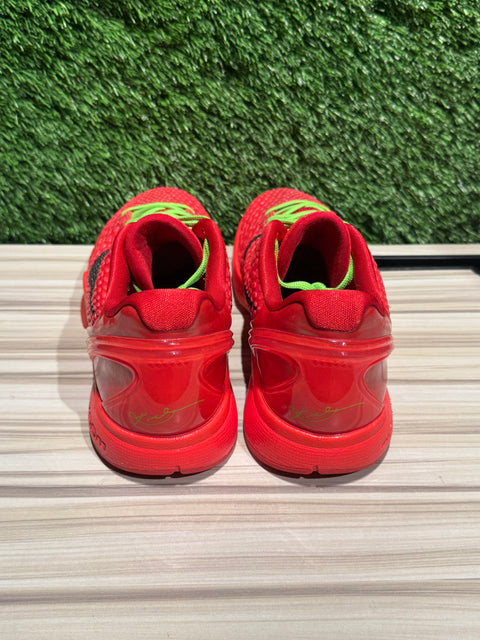 Nike Kobe 6 Protro Reverse Grinch Sz 10.5M